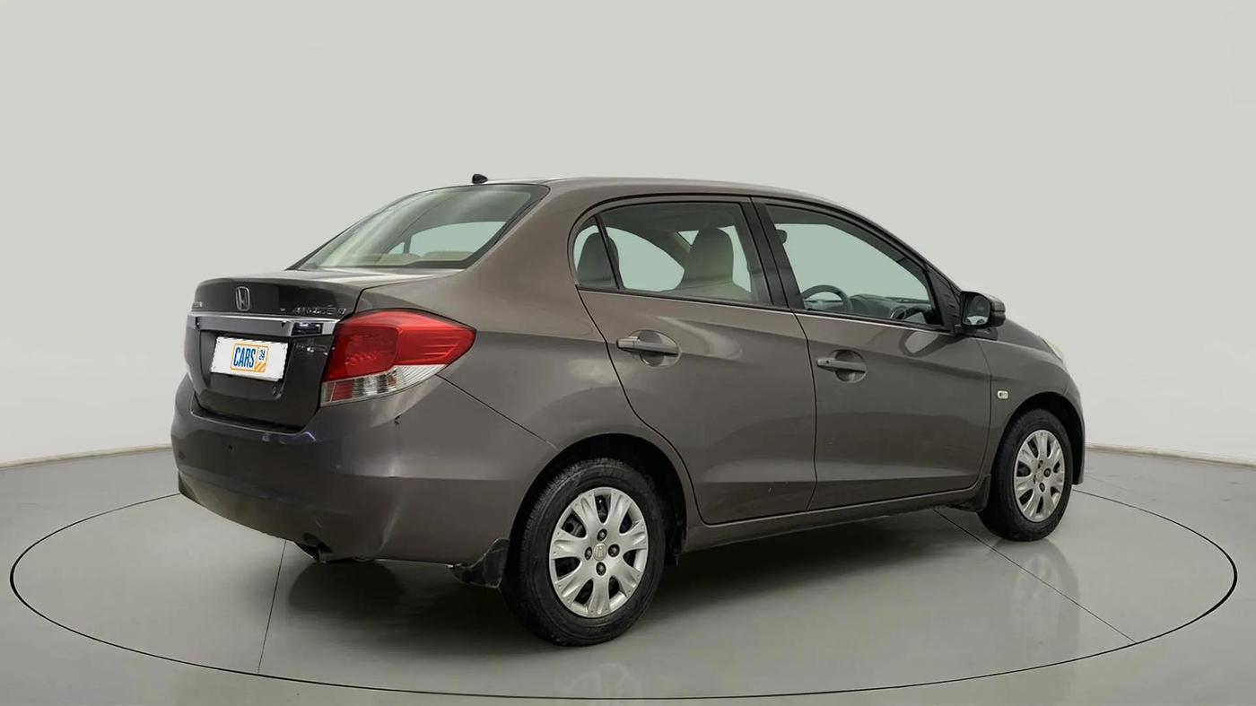 2015 Honda Amaze 1.2L I-VTEC S, CNG, Manual, 34,062 km, Right Back Diagonal