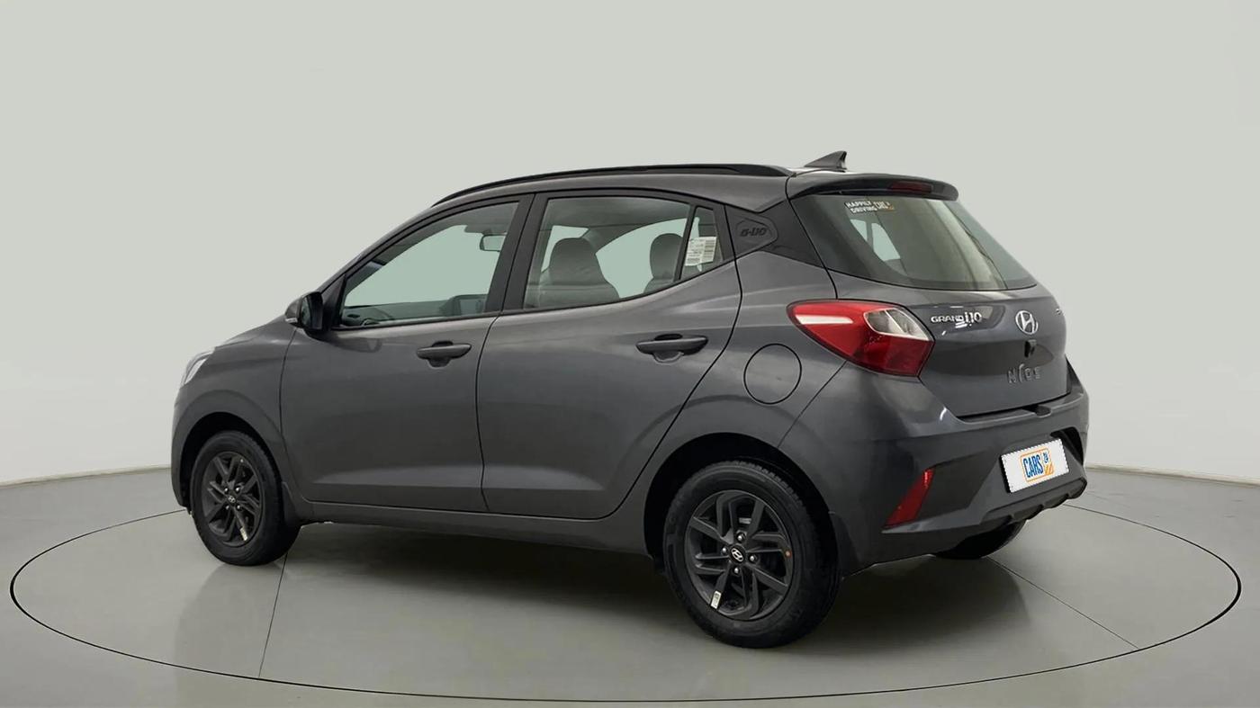 2021 Hyundai GRAND I10 NIOS SPORTZ AMT 1.2 KAPPA VTVT, Petrol, Automatic, 36,979 km, Left Back Diagonal