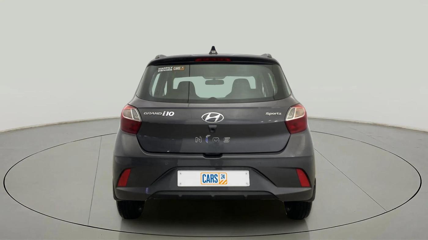 2021 Hyundai GRAND I10 NIOS SPORTZ AMT 1.2 KAPPA VTVT, Petrol, Automatic, 36,979 km, Back/Rear
