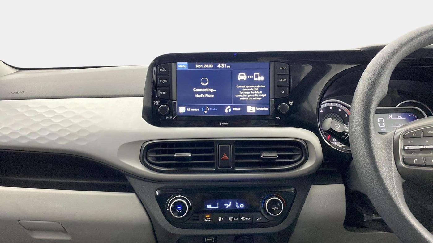 2021 Hyundai GRAND I10 NIOS SPORTZ AMT 1.2 KAPPA VTVT, Petrol, Automatic, 36,979 km, Air Conditioner