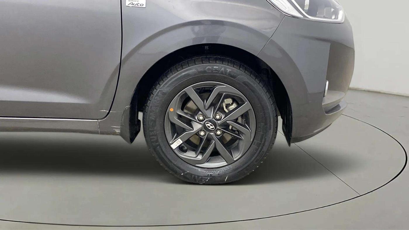 2021 Hyundai GRAND I10 NIOS SPORTZ AMT 1.2 KAPPA VTVT, Petrol, Automatic, 36,979 km, Right Front Wheel