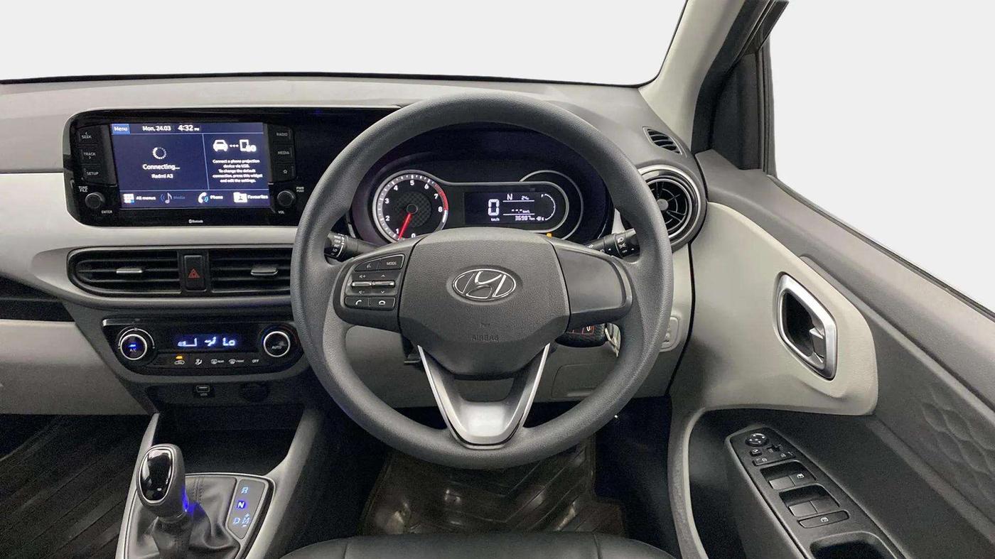 2021 Hyundai GRAND I10 NIOS SPORTZ AMT 1.2 KAPPA VTVT, Petrol, Automatic, 36,979 km, Steering Wheel Close Up