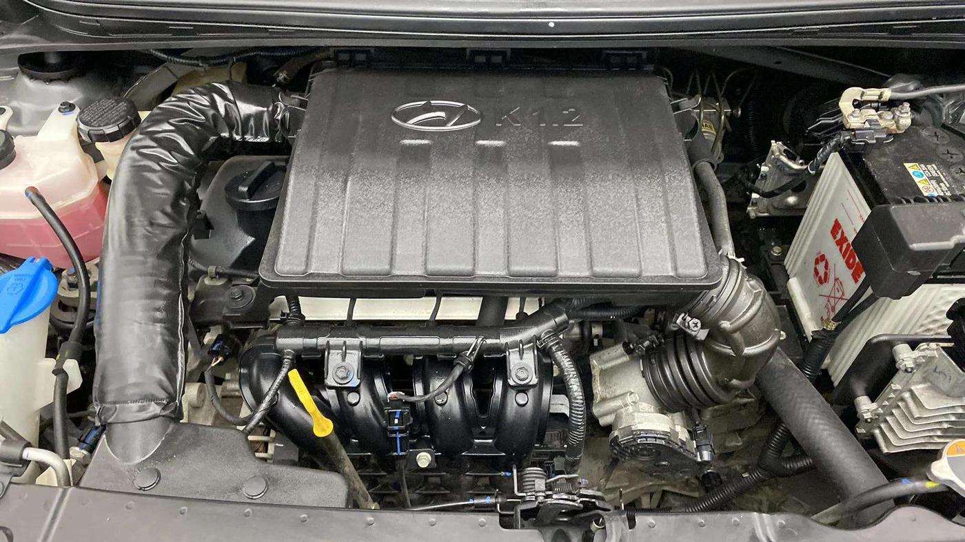 2021 Hyundai GRAND I10 NIOS SPORTZ AMT 1.2 KAPPA VTVT, Petrol, Automatic, 36,979 km, Engine View