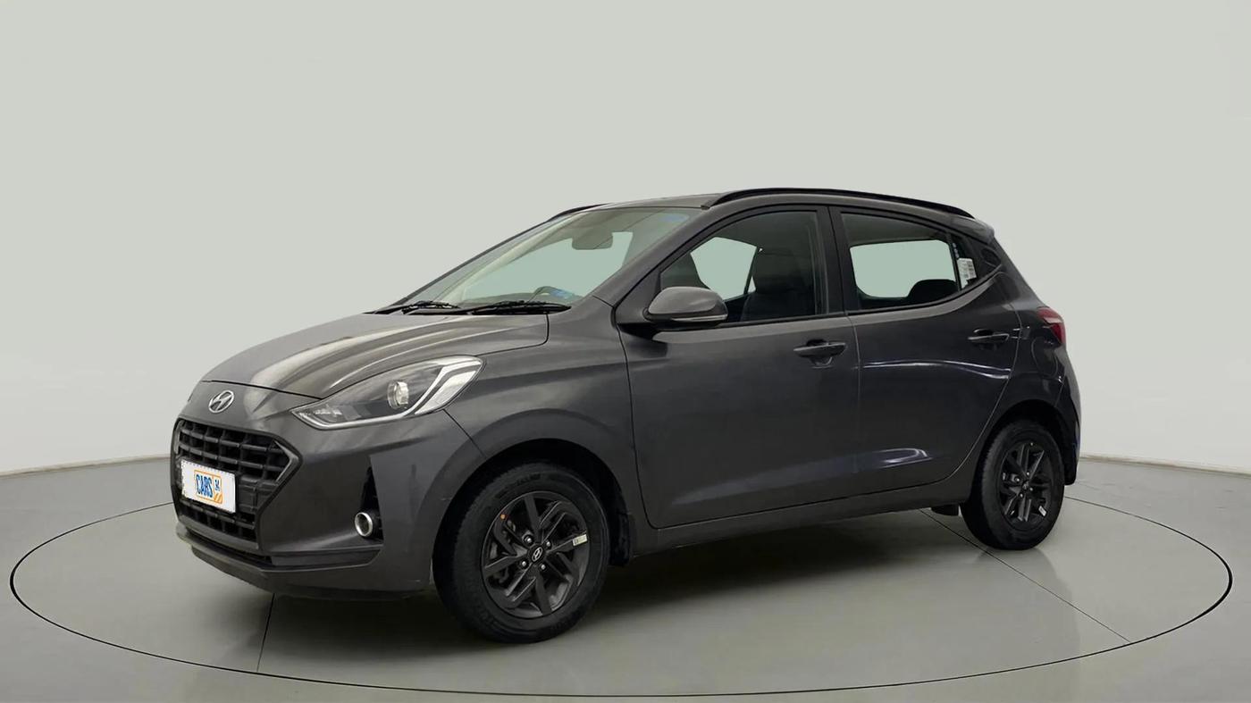 2021 Hyundai GRAND I10 NIOS SPORTZ AMT 1.2 KAPPA VTVT, Petrol, Automatic, 36,979 km, Left Front Diagonal