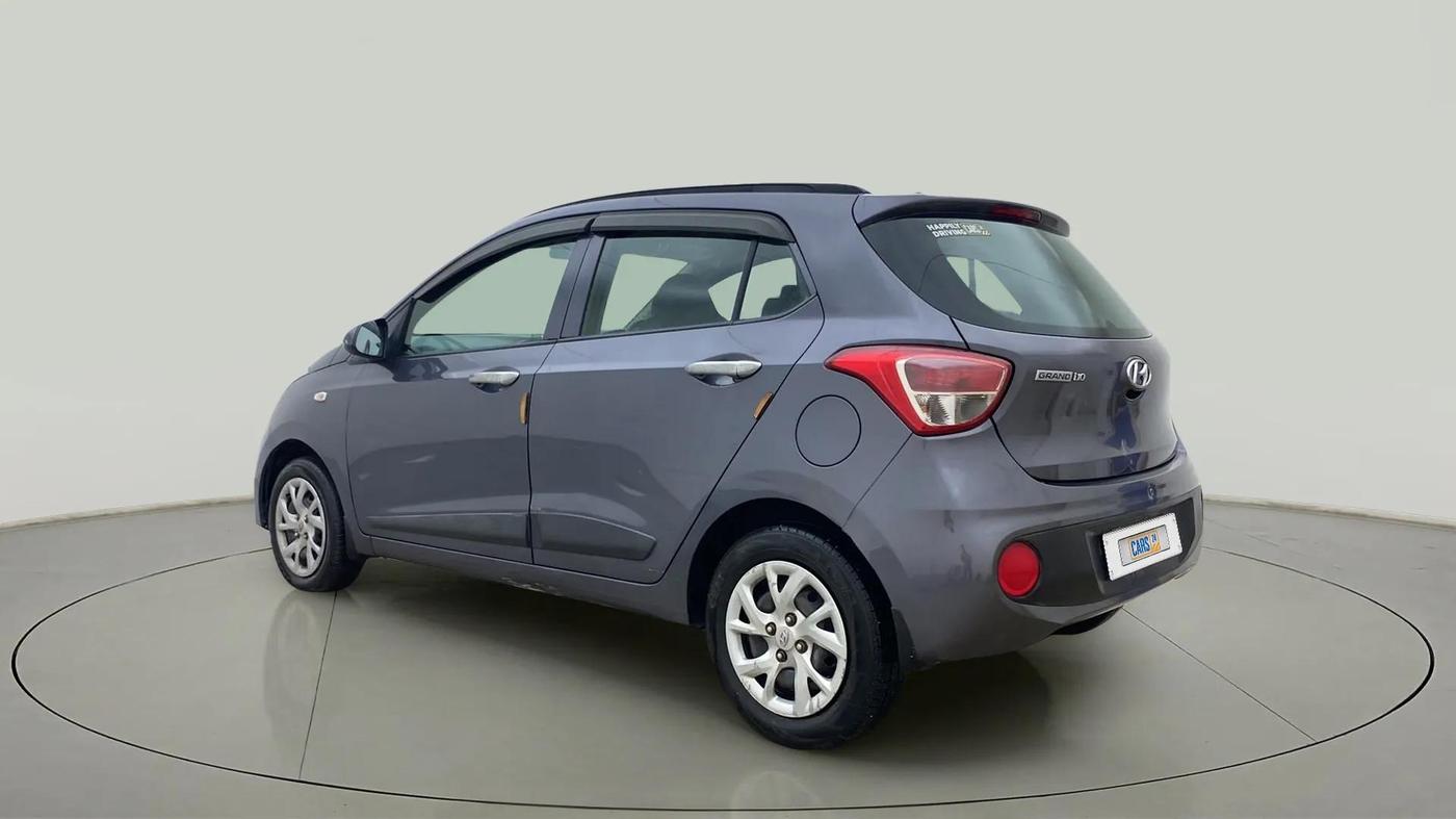 2018 Hyundai Grand i10 MAGNA 1.2 KAPPA VTVT, CNG, Manual, 77,240 km, Left Back Diagonal