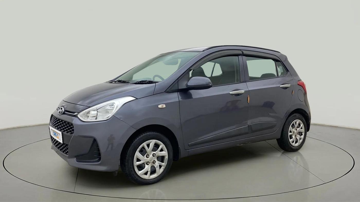 2018 Hyundai Grand i10 MAGNA 1.2 KAPPA VTVT, CNG, Manual, 77,240 km, Left Front Diagonal