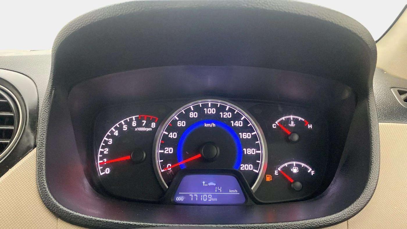 2018 Hyundai Grand i10 MAGNA 1.2 KAPPA VTVT, CNG, Manual, 77,240 km, Odometer Image