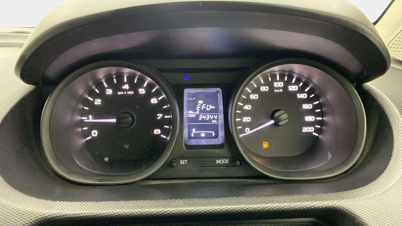 2016 Tata Tiago XT PETROL, Petrol, Manual, 34,296 km, Odometer Image