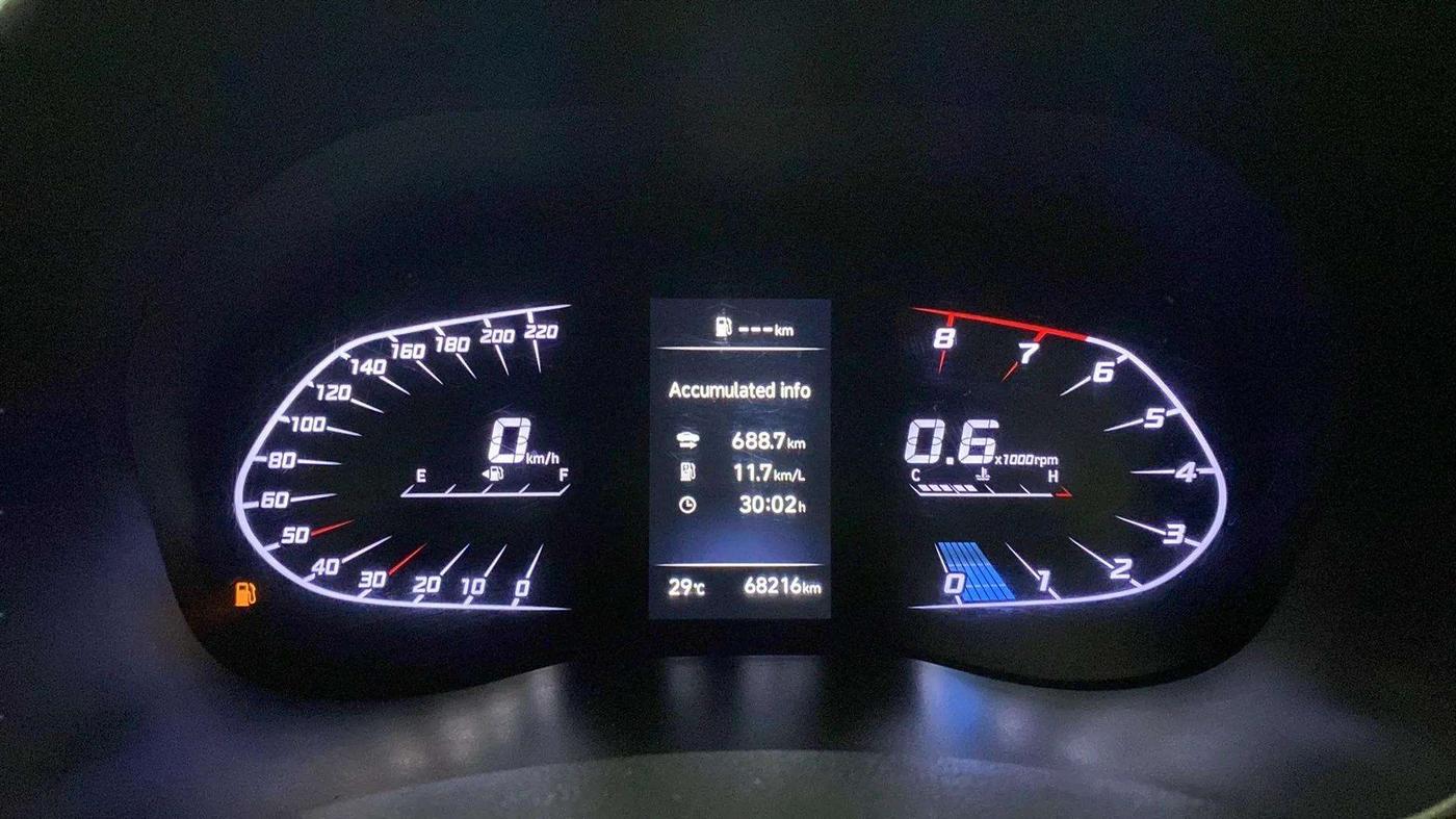 2020 Hyundai Verna SX 1.5 VTVT, Petrol, Manual, 68,283 km, Odometer Image