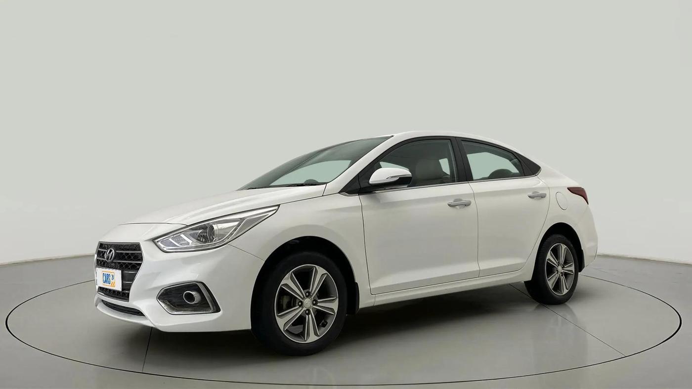 2019 Hyundai Verna 1.6 VTVT SX, Petrol, Manual, 33,588 km, Left Front Diagonal