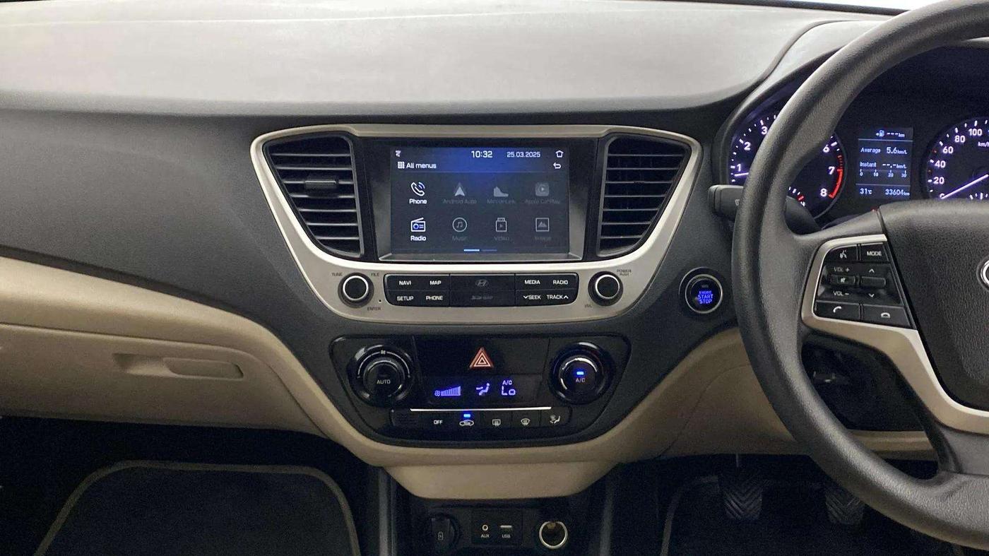 2019 Hyundai Verna 1.6 VTVT SX, Petrol, Manual, 33,588 km, Air Conditioner