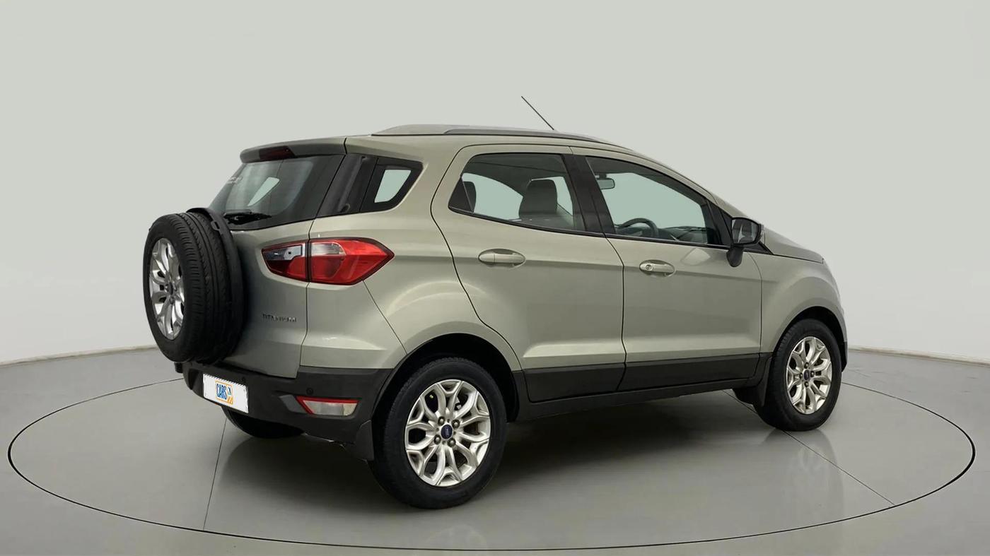 2015 Ford Ecosport TITANIUM 1.5L PETROL AT, Petrol, Automatic, 48,093 km, Right Back Diagonal