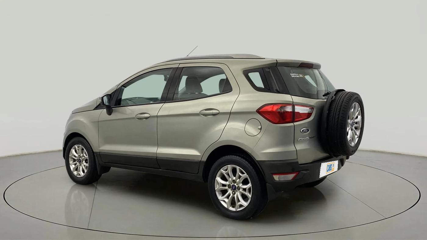 2015 Ford Ecosport TITANIUM 1.5L PETROL AT, Petrol, Automatic, 48,093 km, Left Back Diagonal