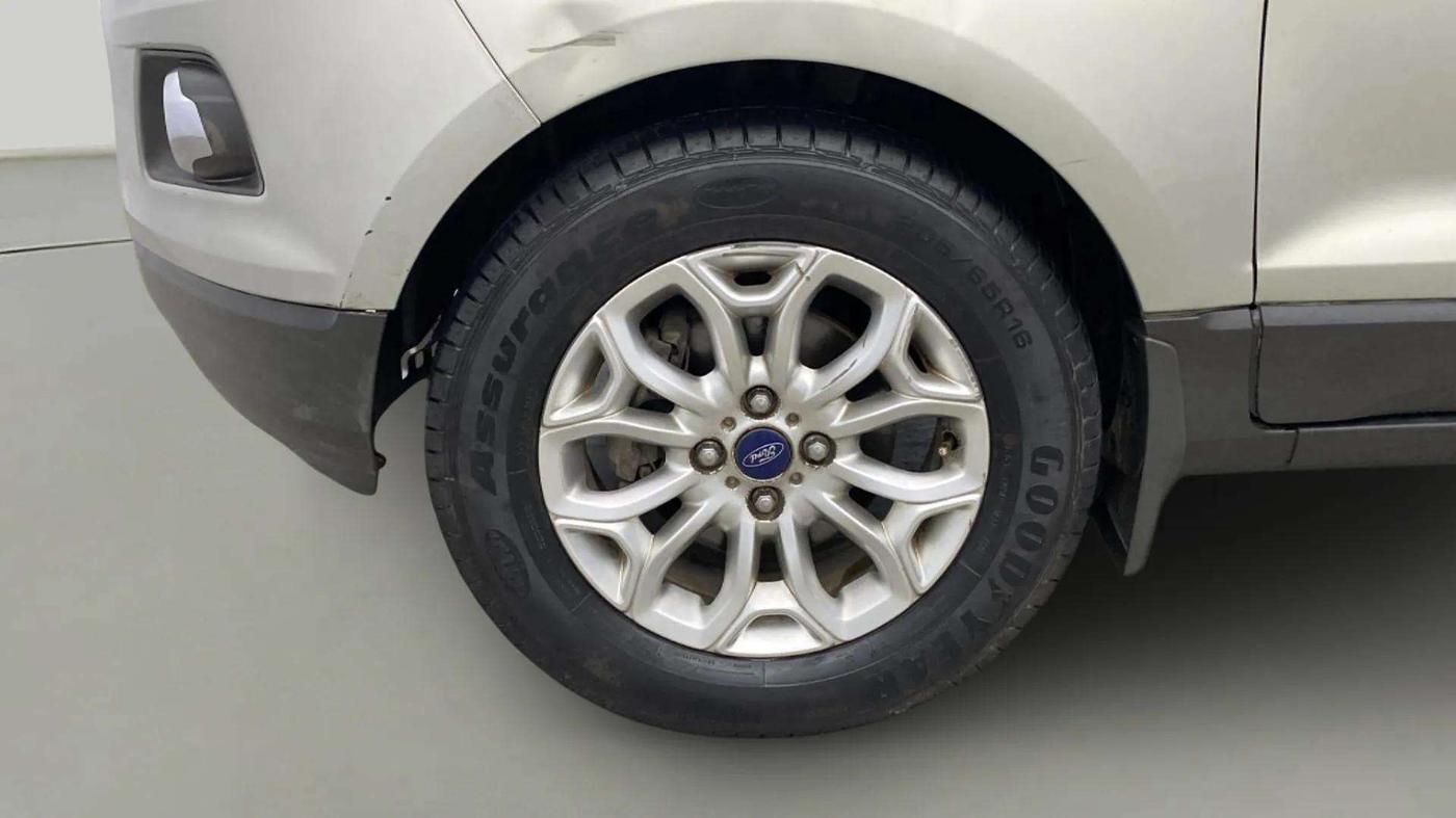 2015 Ford Ecosport TITANIUM 1.5L PETROL AT, Petrol, Automatic, 48,093 km, Left Front Wheel
