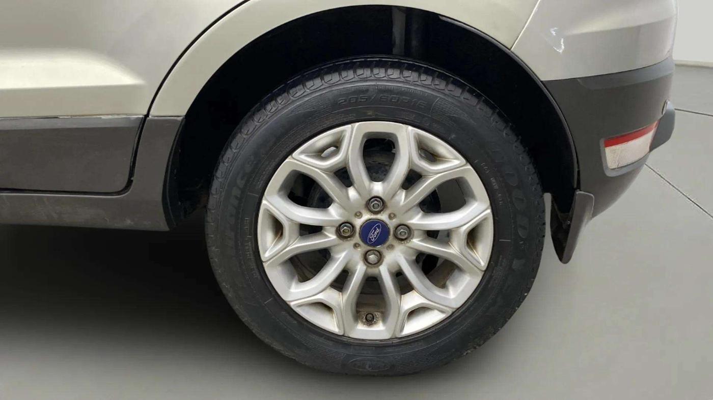 2015 Ford Ecosport TITANIUM 1.5L PETROL AT, Petrol, Automatic, 48,093 km, Left Rear Wheel
