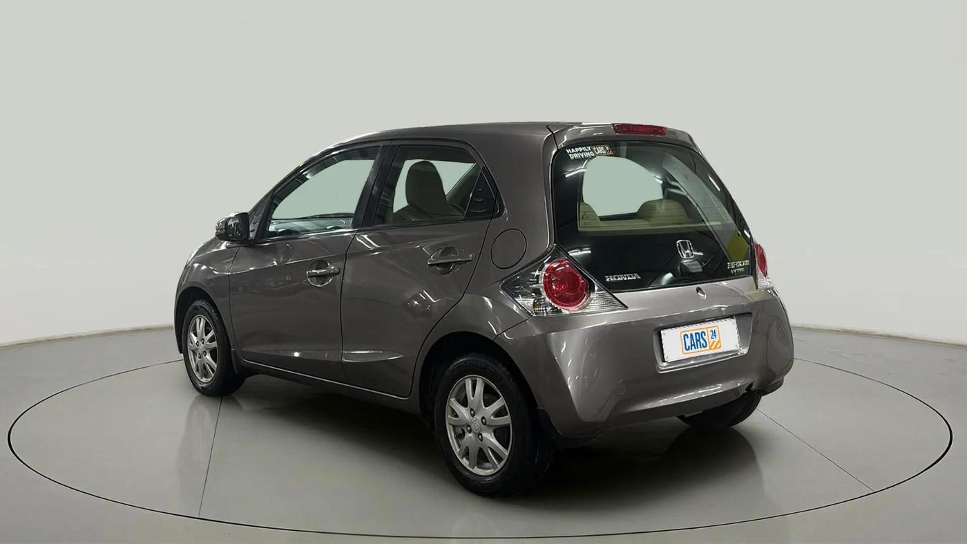 2015 Honda Brio VX AT, Petrol, Automatic, 27,849 km, Left Back Diagonal