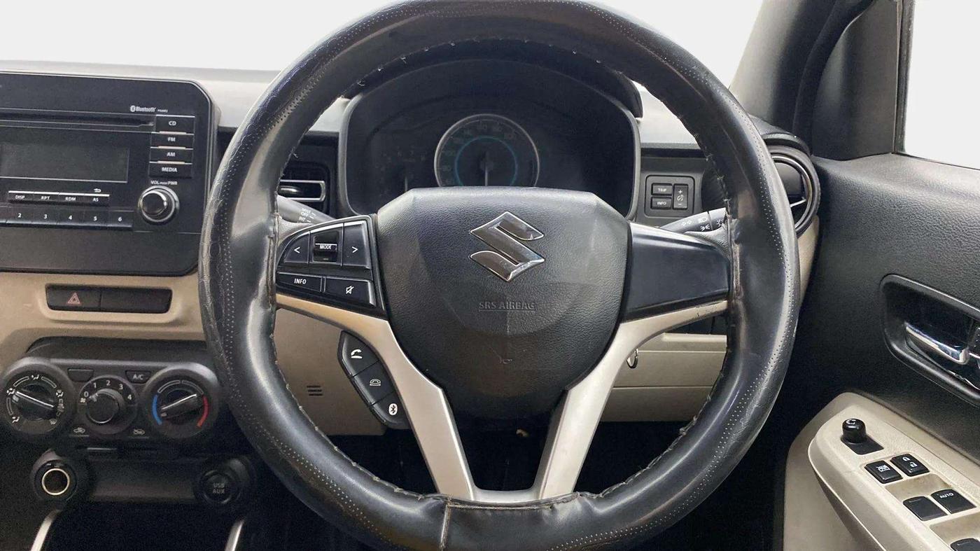2019 Maruti IGNIS DELTA 1.2, Petrol, Manual, 73,091 km, Steering Wheel Close Up