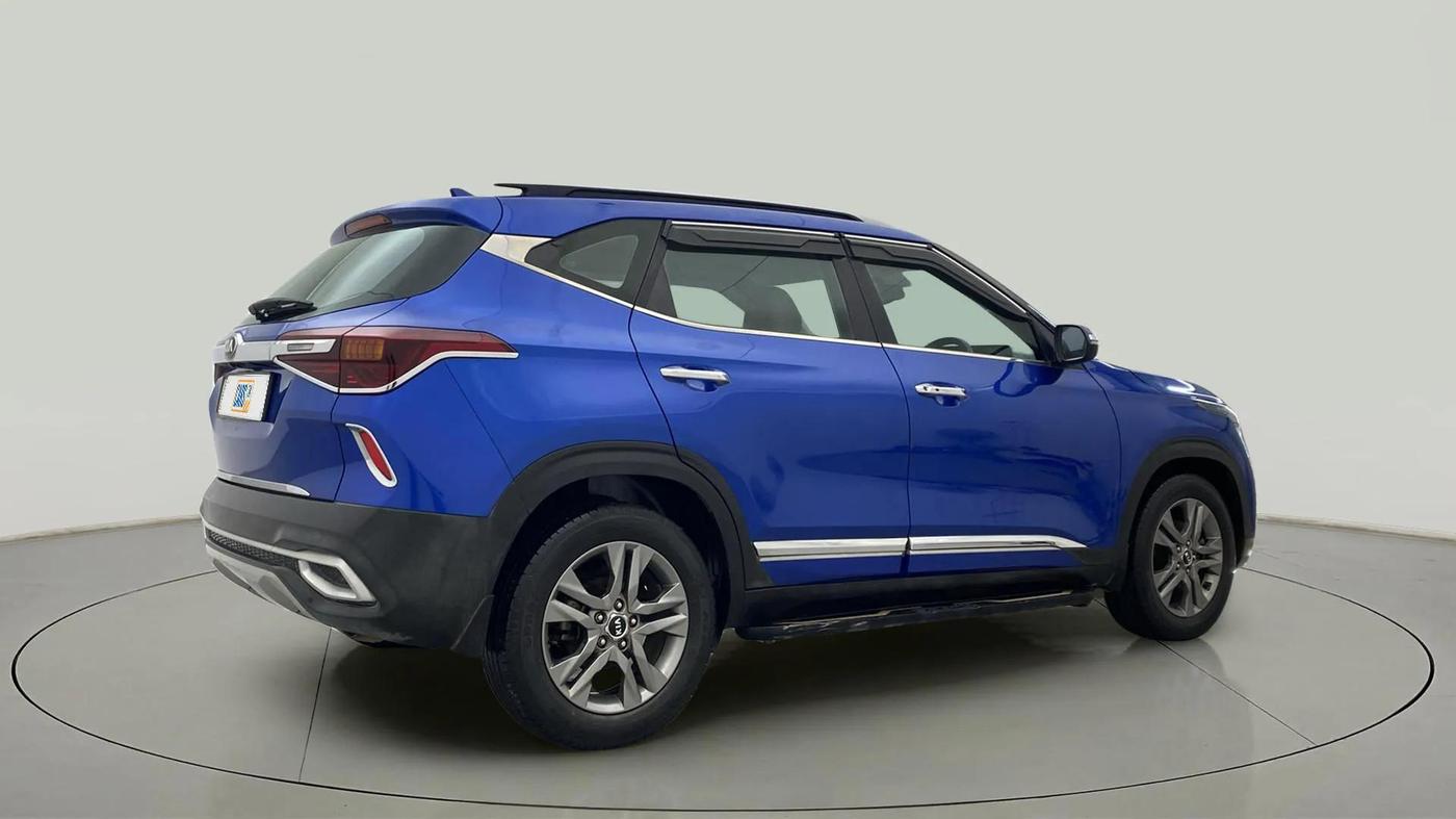 2020 KIA SELTOS HTX 1.5 PETROL, Petrol, Manual, 31,947 km, Right Back Diagonal