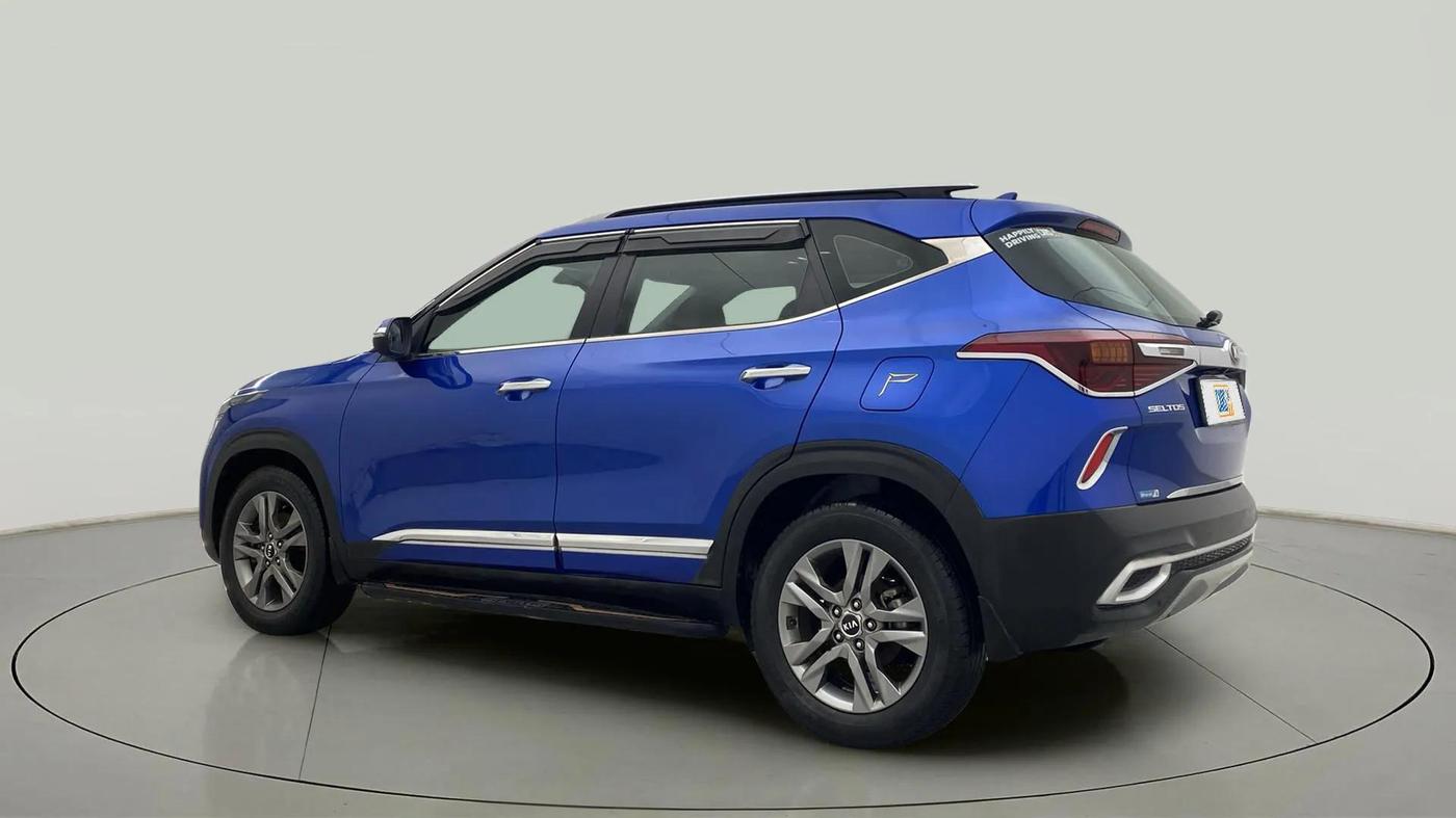 2020 KIA SELTOS HTX 1.5 PETROL, Petrol, Manual, 31,947 km, Left Back Diagonal