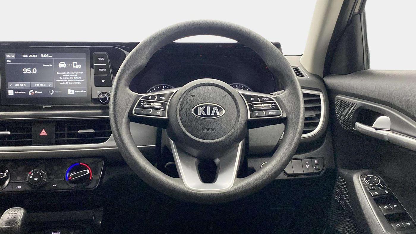 2019 KIA SELTOS HTK PLUS 1.5, Petrol, Manual, 40,038 km, Steering Wheel Close Up