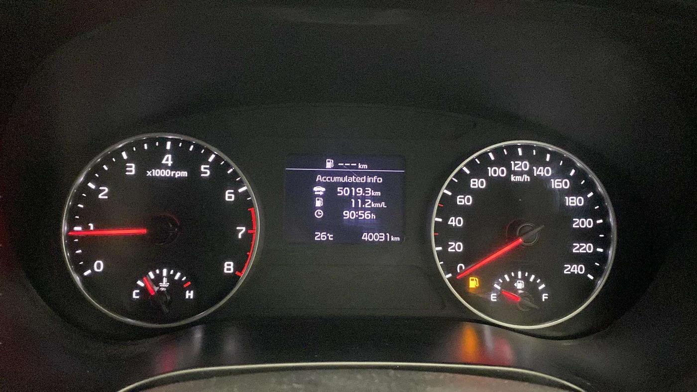 2019 KIA SELTOS HTK PLUS 1.5, Petrol, Manual, 40,038 km, Odometer Image