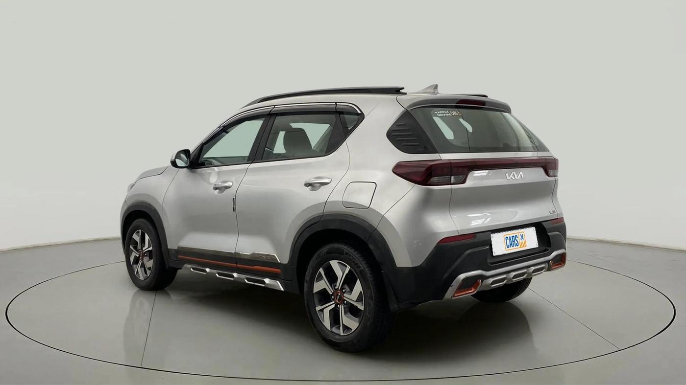 2023 KIA SONET HTX ANNIVERSARY EDITION 1.0 IMT, Petrol, Manual, 10,709 km, Left Back Diagonal