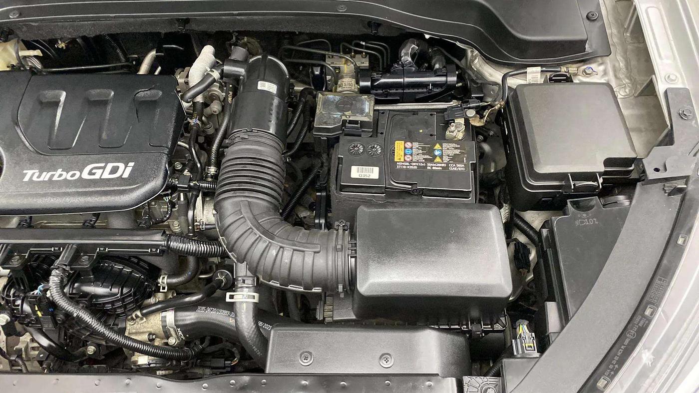 2023 KIA SONET HTX ANNIVERSARY EDITION 1.0 IMT, Petrol, Manual, 10,709 km, Engine View - Left