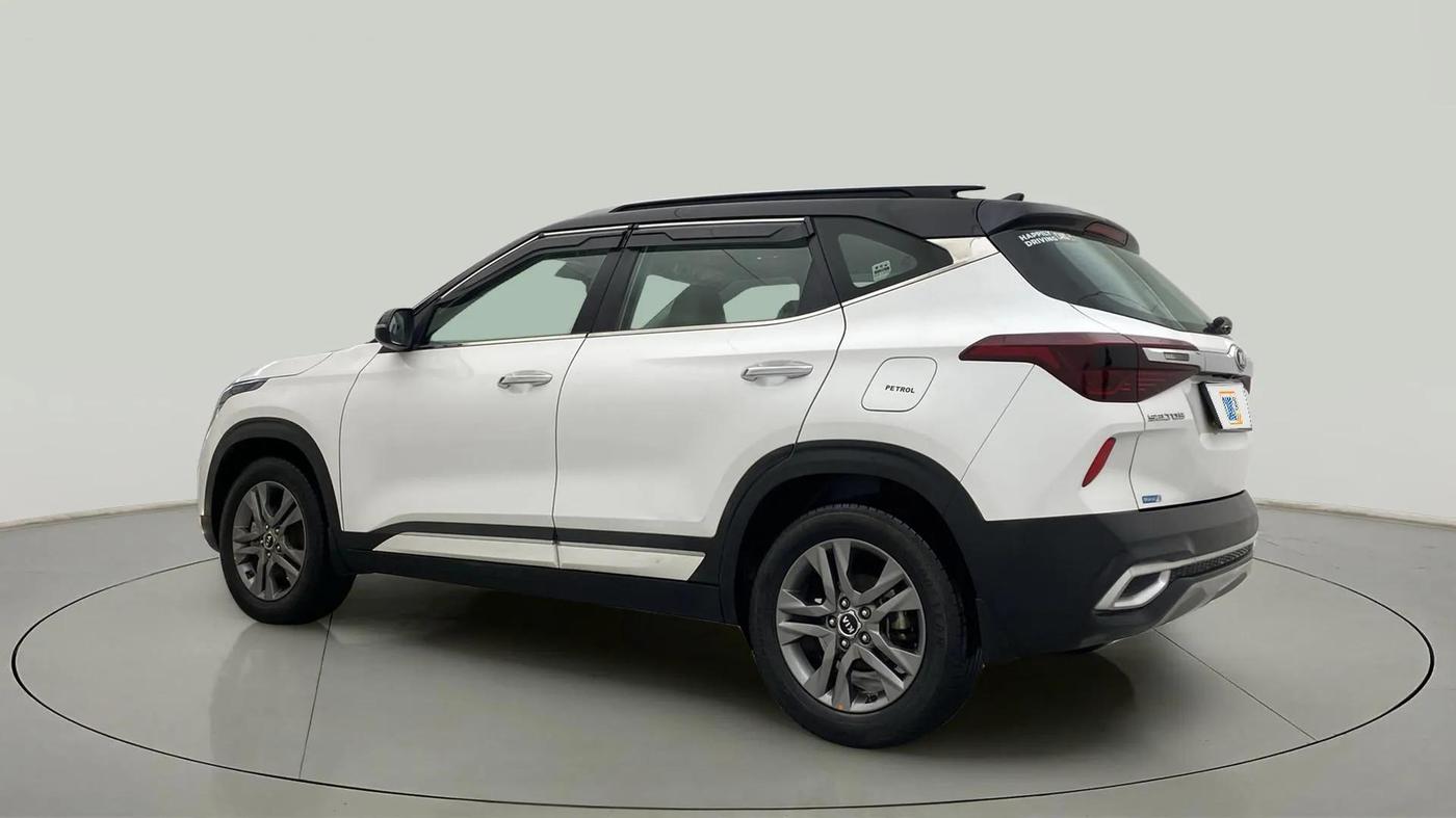 2019 KIA SELTOS HTX 1.5 PETROL, Petrol, Manual, 49,528 km, Left Back Diagonal