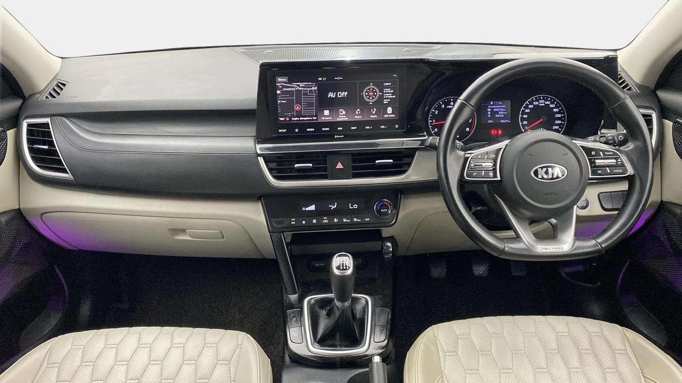 2019 KIA SELTOS HTX 1.5 PETROL, Petrol, Manual, 49,528 km, Dashboard