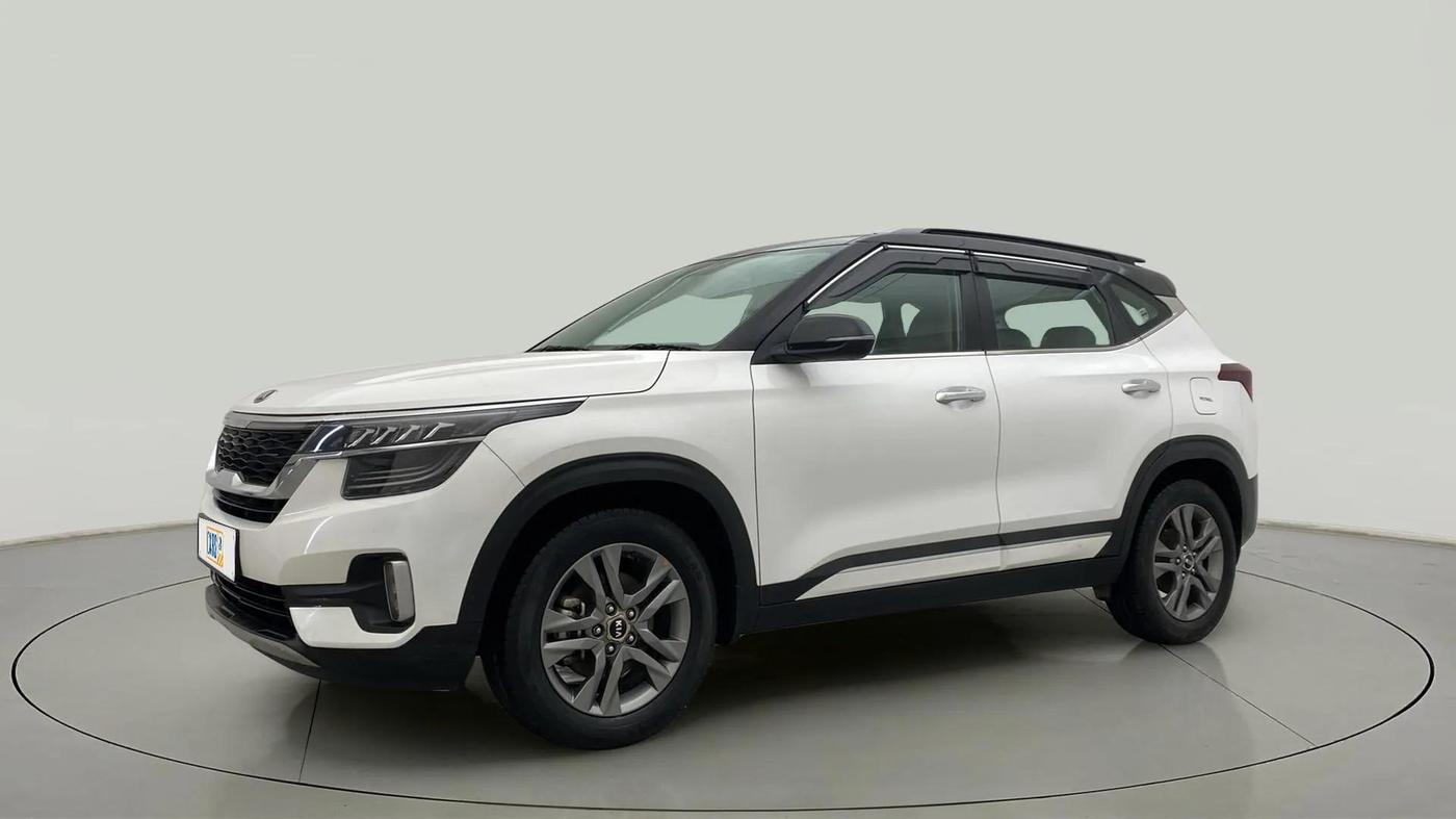 2019 KIA SELTOS HTX 1.5 PETROL, Petrol, Manual, 49,528 km, Left Front Diagonal