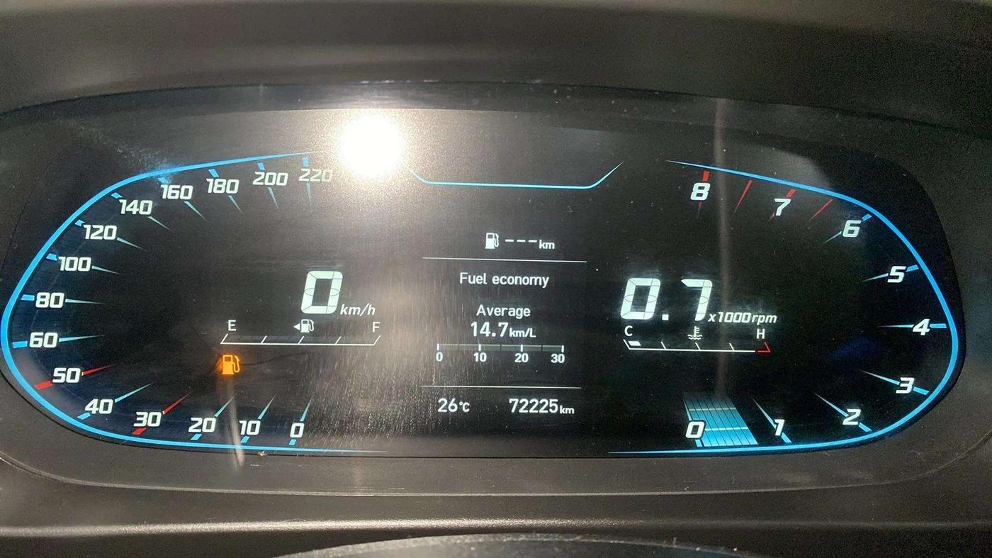2021 Hyundai NEW I20 ASTA (O) 1.2 MT, Petrol, Manual, 72,190 km, Odometer Image