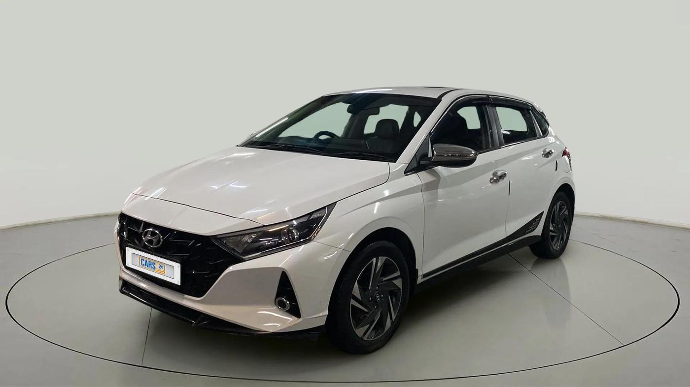 2021 Hyundai NEW I20 ASTA (O) 1.2 MT, Petrol, Manual, 72,190 km, Left Front Diagonal