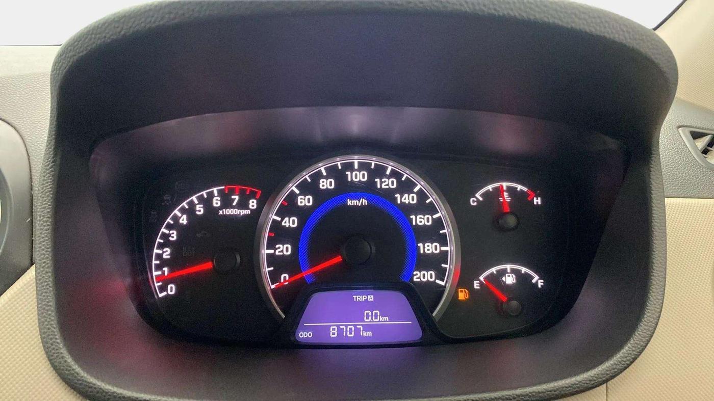 2017 Hyundai Grand i10 MAGNA 1.2 KAPPA VTVT, Petrol, Manual, 8,670 km, Odometer Image