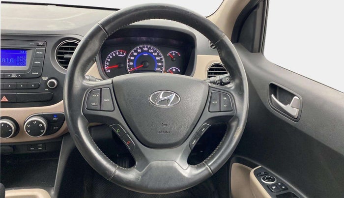 2016 Hyundai Grand i10 ASTA 1.2 KAPPA VTVT, Petrol, Manual, 26,197 km, Steering Wheel Close Up
