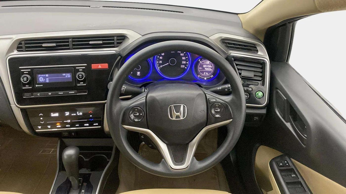 2015 Honda City 1.5L I-VTEC SV CVT, Petrol, Automatic, 84,436 km, Steering Wheel Close Up