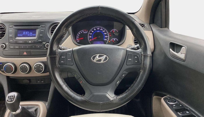 2014 Hyundai Grand i10 ASTA 1.2 KAPPA VTVT, Petrol, Manual, 74,660 km, Steering Wheel Close Up