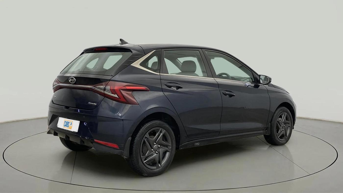 2022 Hyundai NEW I20 SPORTZ 1.2 MT, Petrol, Manual, 31,421 km, Right Back Diagonal
