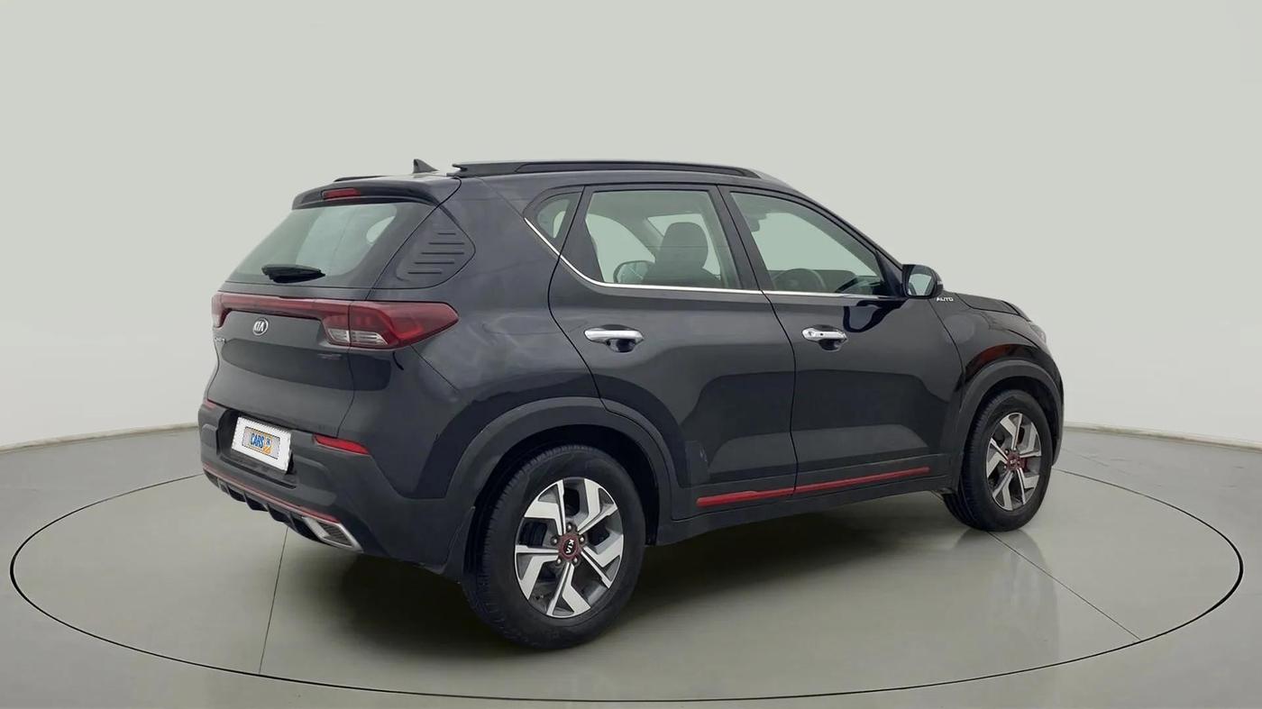 2020 KIA SONET GTX PLUS 1.5 AT, Diesel, Automatic, 85,488 km, Right Back Diagonal