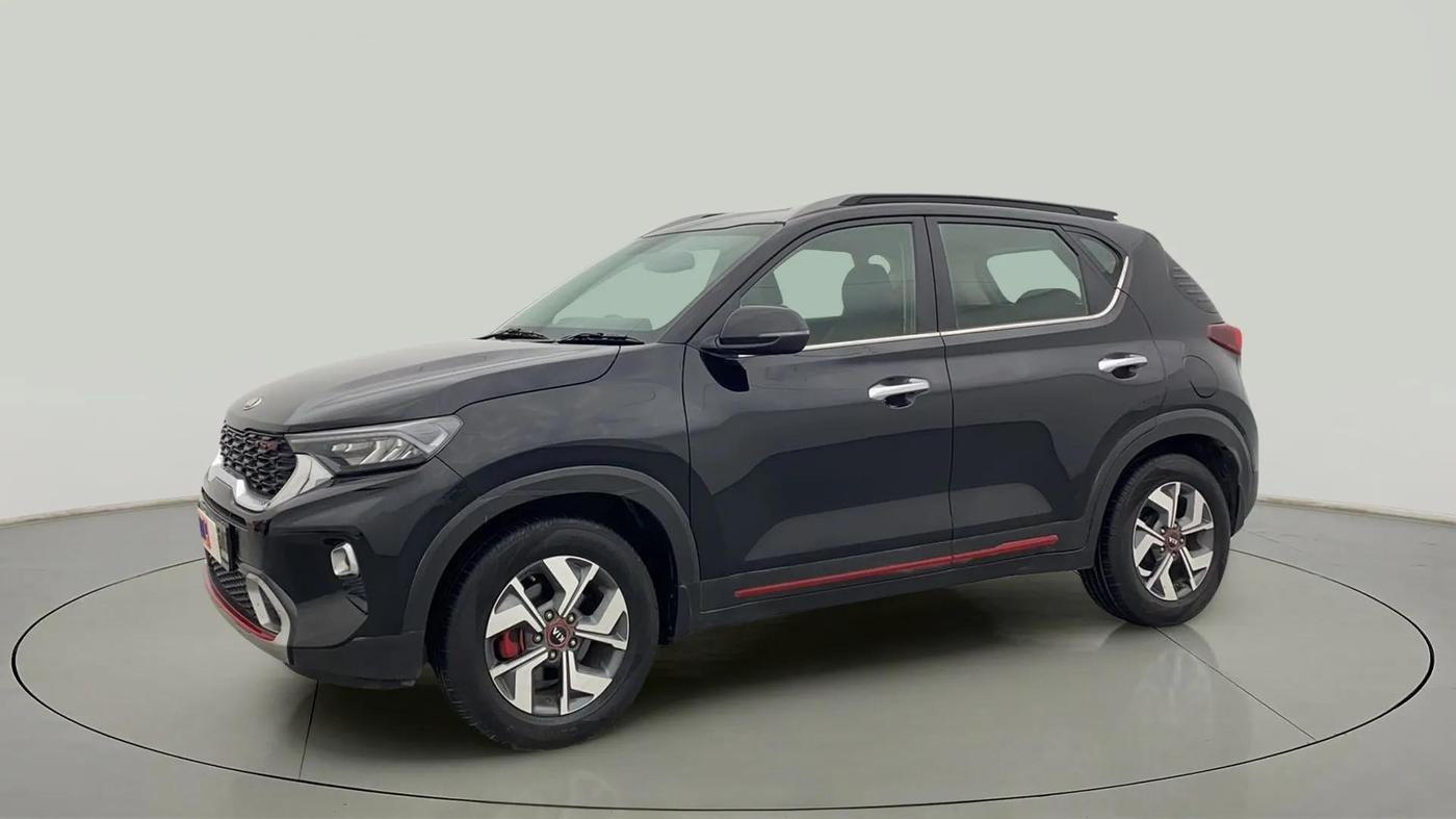 2020 KIA SONET GTX PLUS 1.5 AT, Diesel, Automatic, 85,488 km, Left Front Diagonal