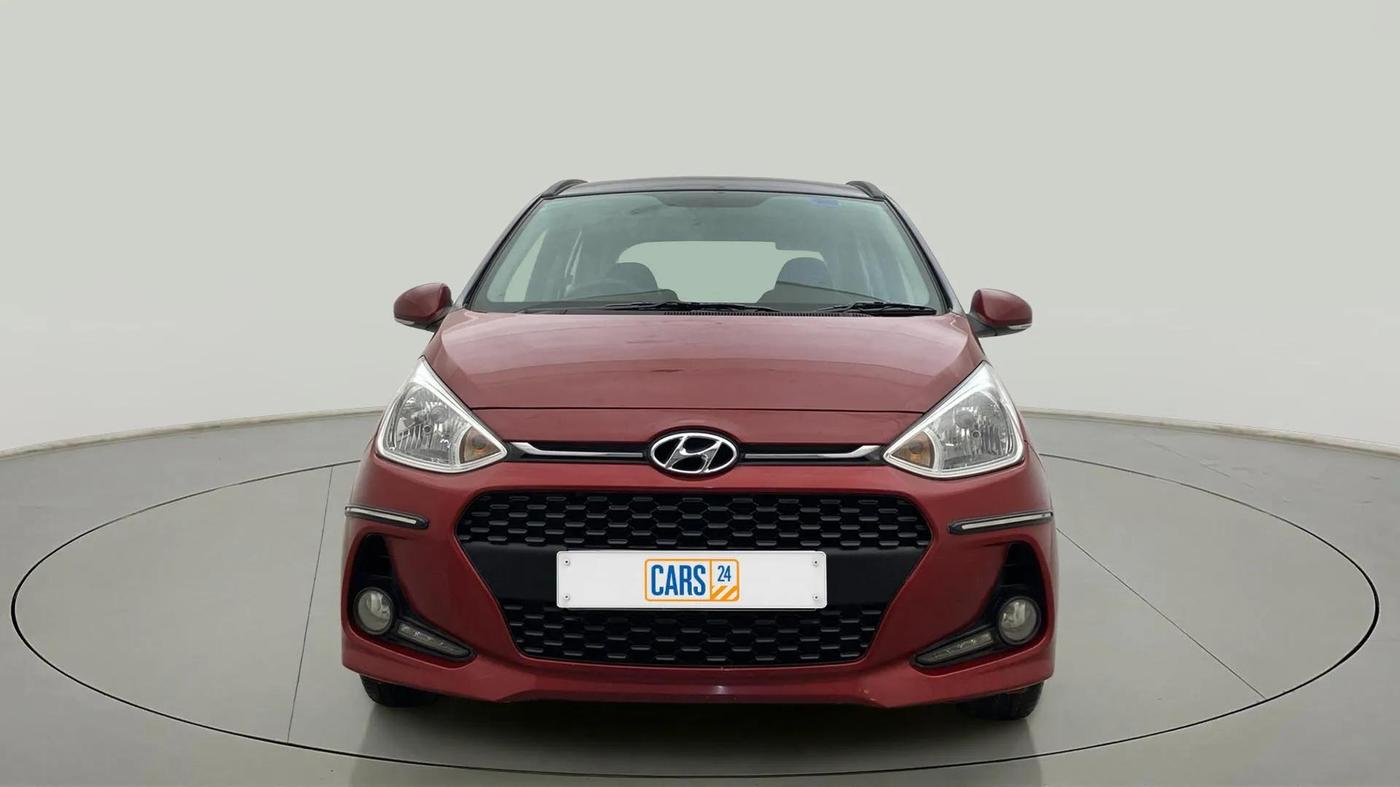 2019 Hyundai Grand i10 SPORTZ 1.2 KAPPA VTVT DUAL TONE, Petrol, Manual, 26,535 km, Front