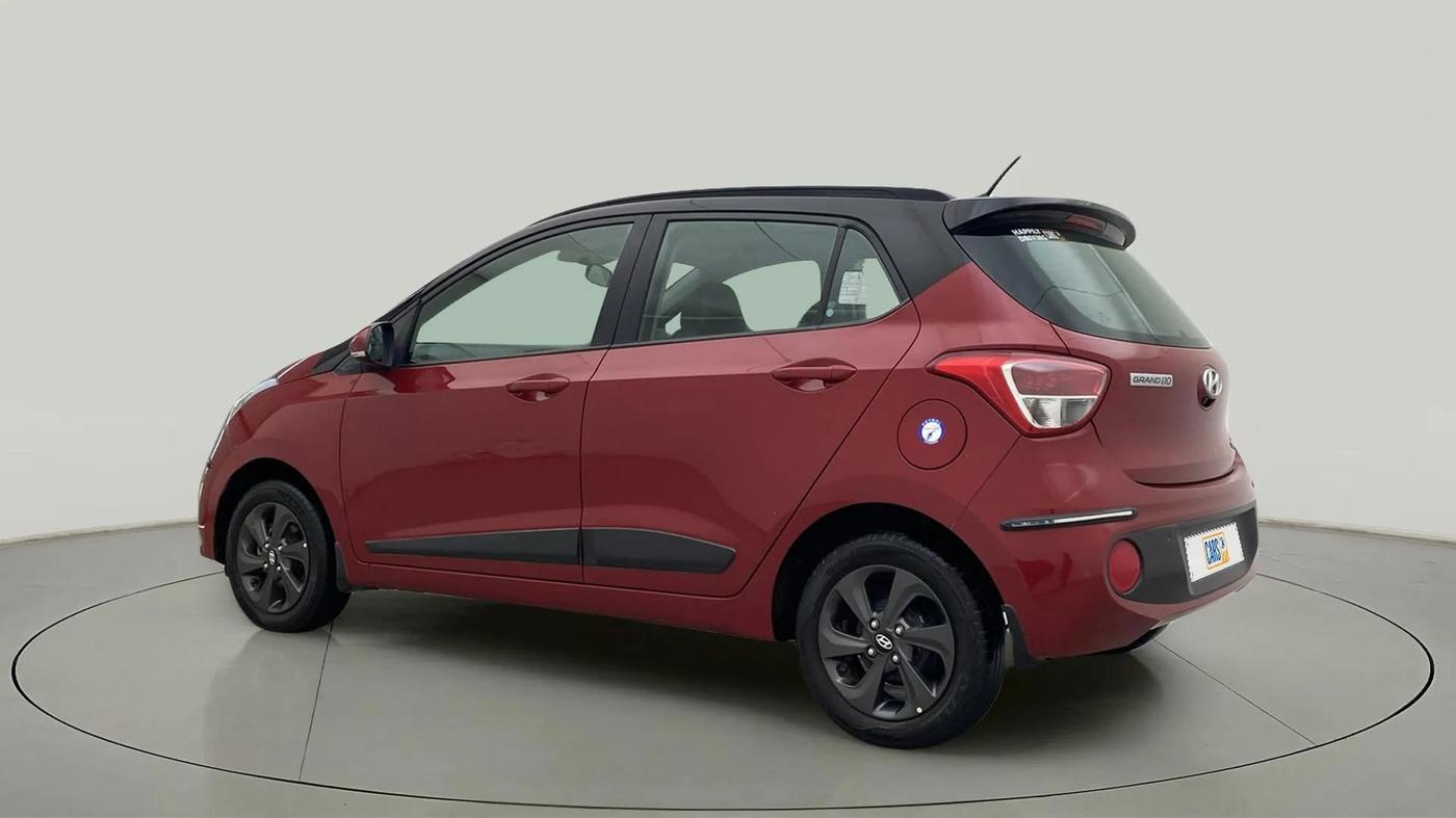 2019 Hyundai Grand i10 SPORTZ 1.2 KAPPA VTVT DUAL TONE, Petrol, Manual, 26,535 km, Left Back Diagonal