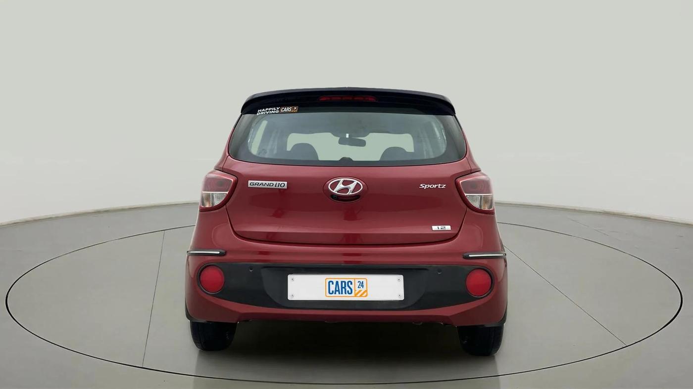 2019 Hyundai Grand i10 SPORTZ 1.2 KAPPA VTVT DUAL TONE, Petrol, Manual, 26,535 km, Back/Rear