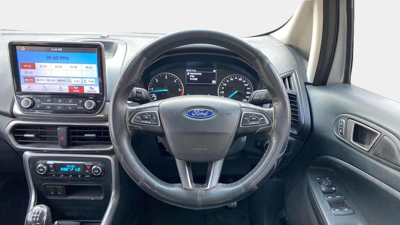 2019 Ford Ecosport TITANIUM 1.5L DIESEL, Diesel, Manual, 69,364 km, Steering Wheel Close Up