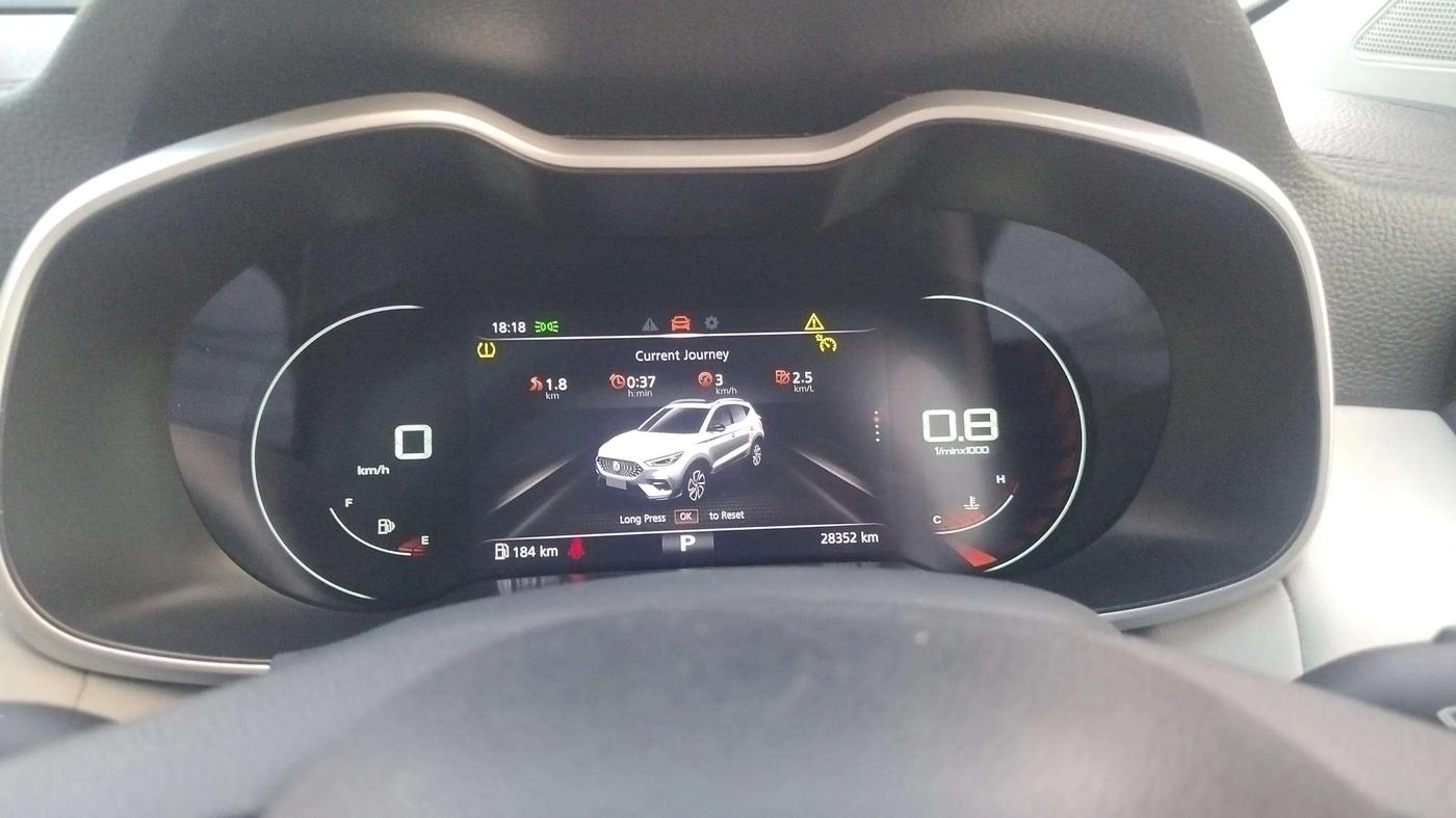 2022 MG ASTOR SHARP 1.5 CVT, Petrol, Automatic, 28,350 km, Odometer Image