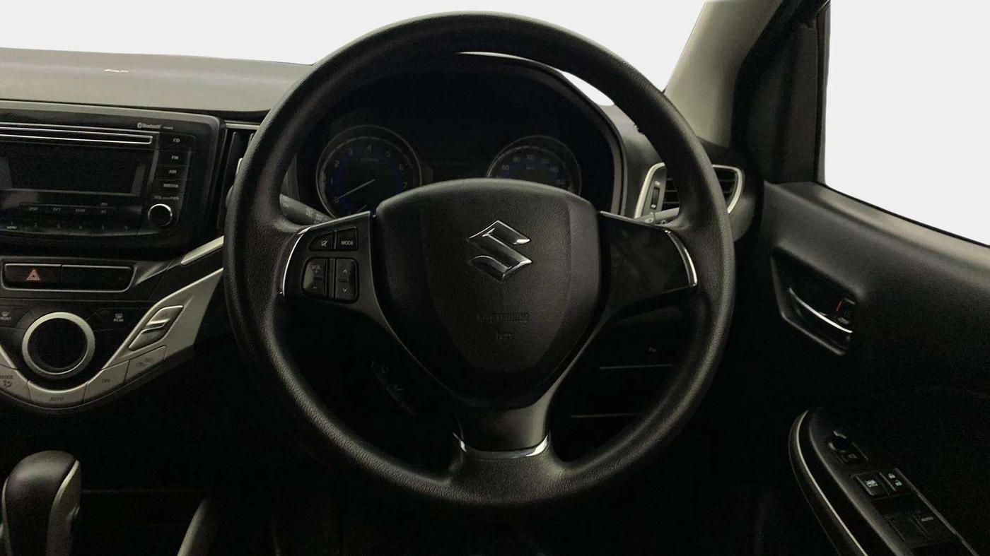 2018 Maruti Baleno DELTA CVT PETROL 1.2, Petrol, Automatic, 61,071 km, Steering Wheel Close Up
