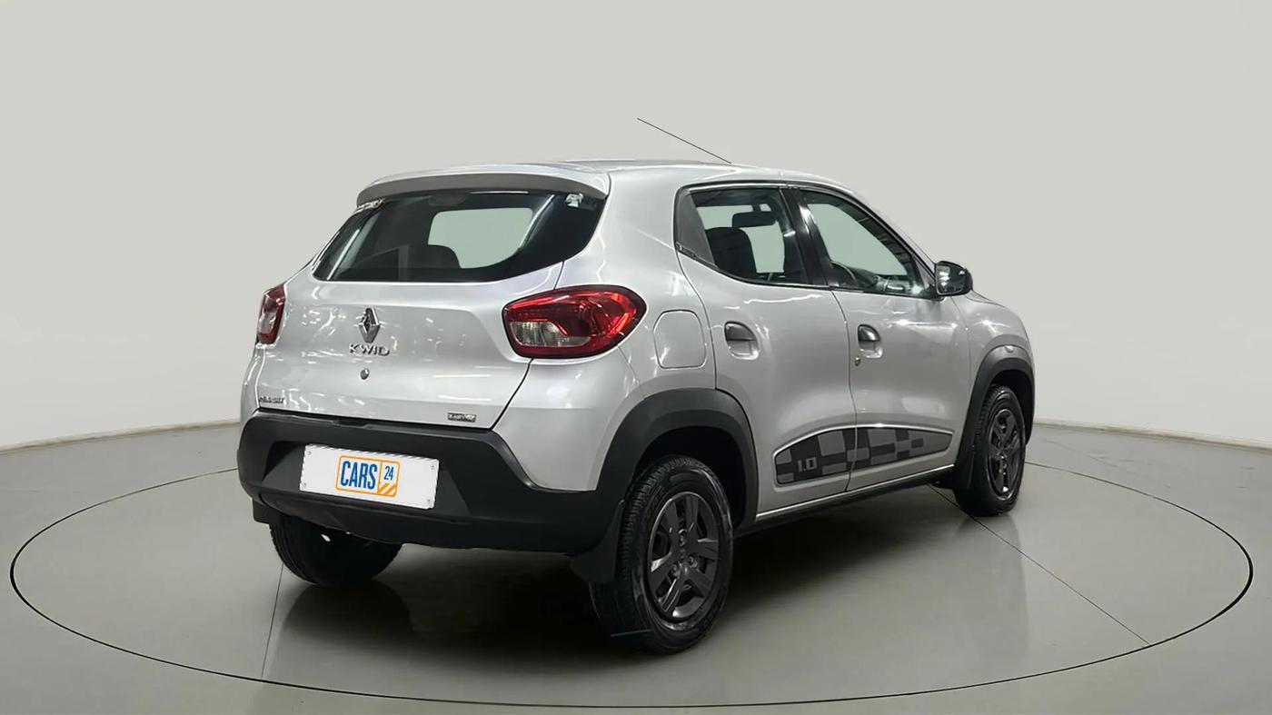 2018 Renault Kwid RXT 1.0 AMT (O), Petrol, Automatic, 38,320 km, Right Back Diagonal