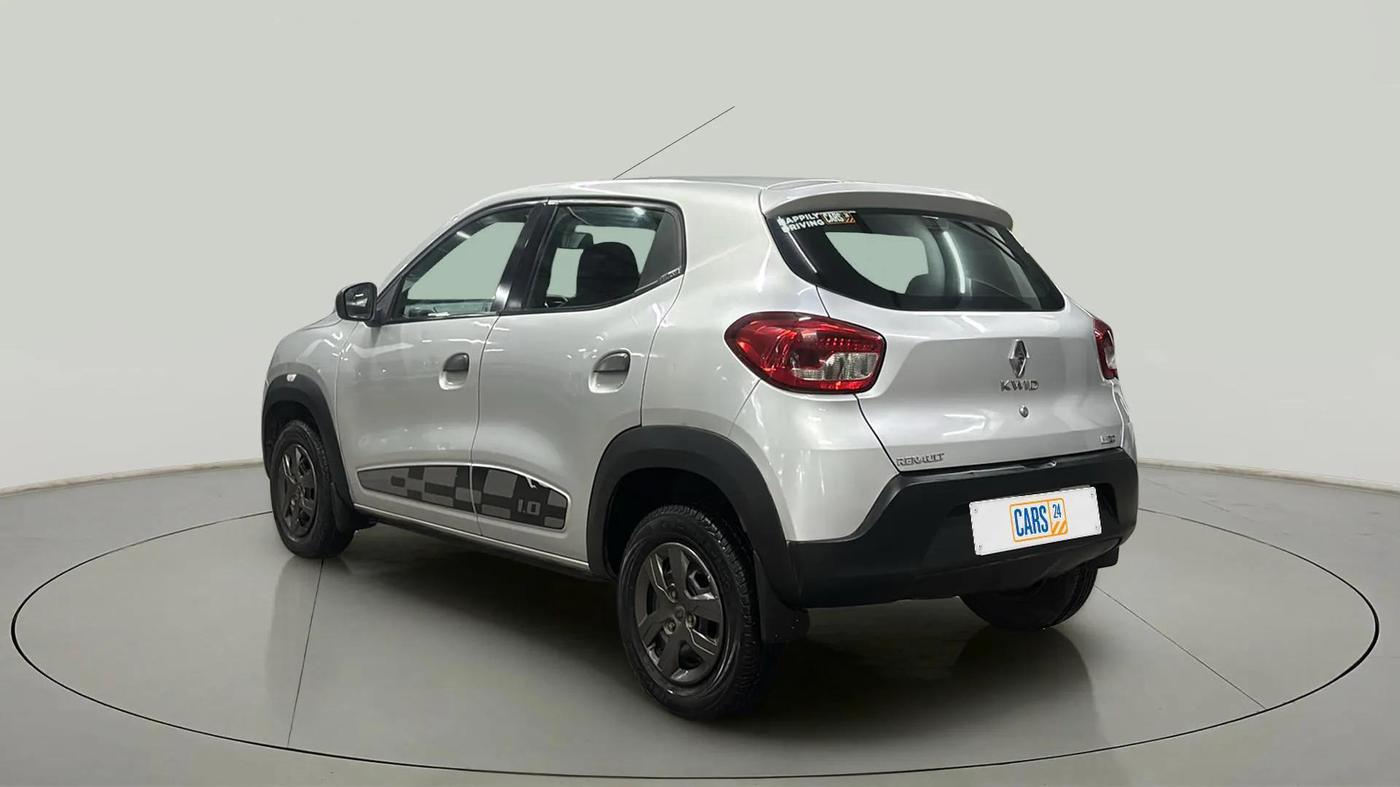 2018 Renault Kwid RXT 1.0 AMT (O), Petrol, Automatic, 38,320 km, Left Back Diagonal