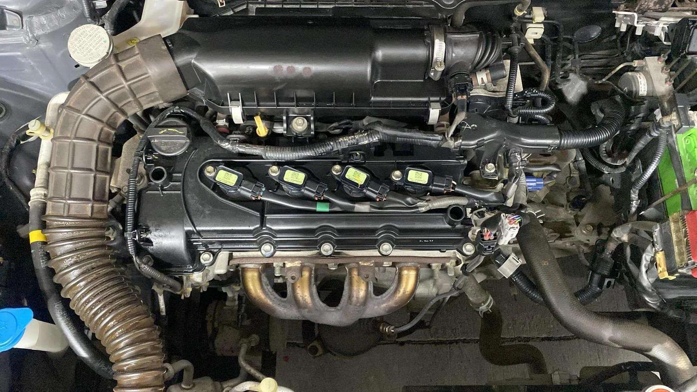 2017 Maruti Baleno DELTA PETROL 1.2, Petrol, Manual, 9,079 km, Engine View