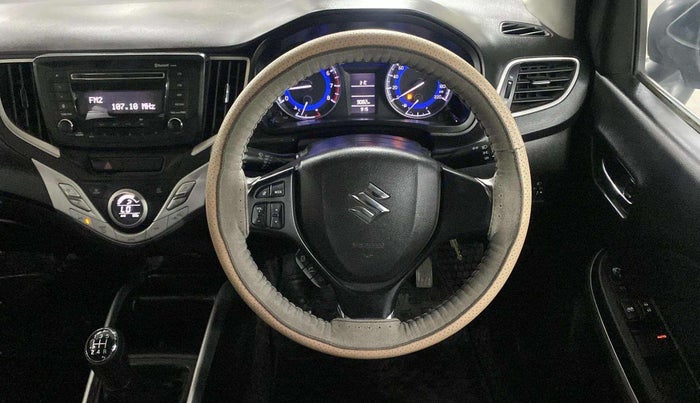 2017 Maruti Baleno DELTA PETROL 1.2, Petrol, Manual, 9,079 km, Steering Wheel Close Up