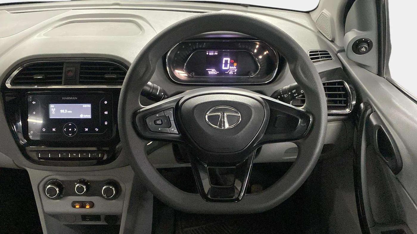 2022 Tata TIGOR XZ CNG, CNG, Manual, 70,969 km, Steering Wheel Close Up